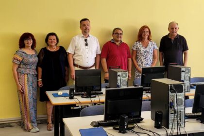 Pedagógovia z Katedry techniky a informačných technológií na mobilite Erasmus+ v Grécku