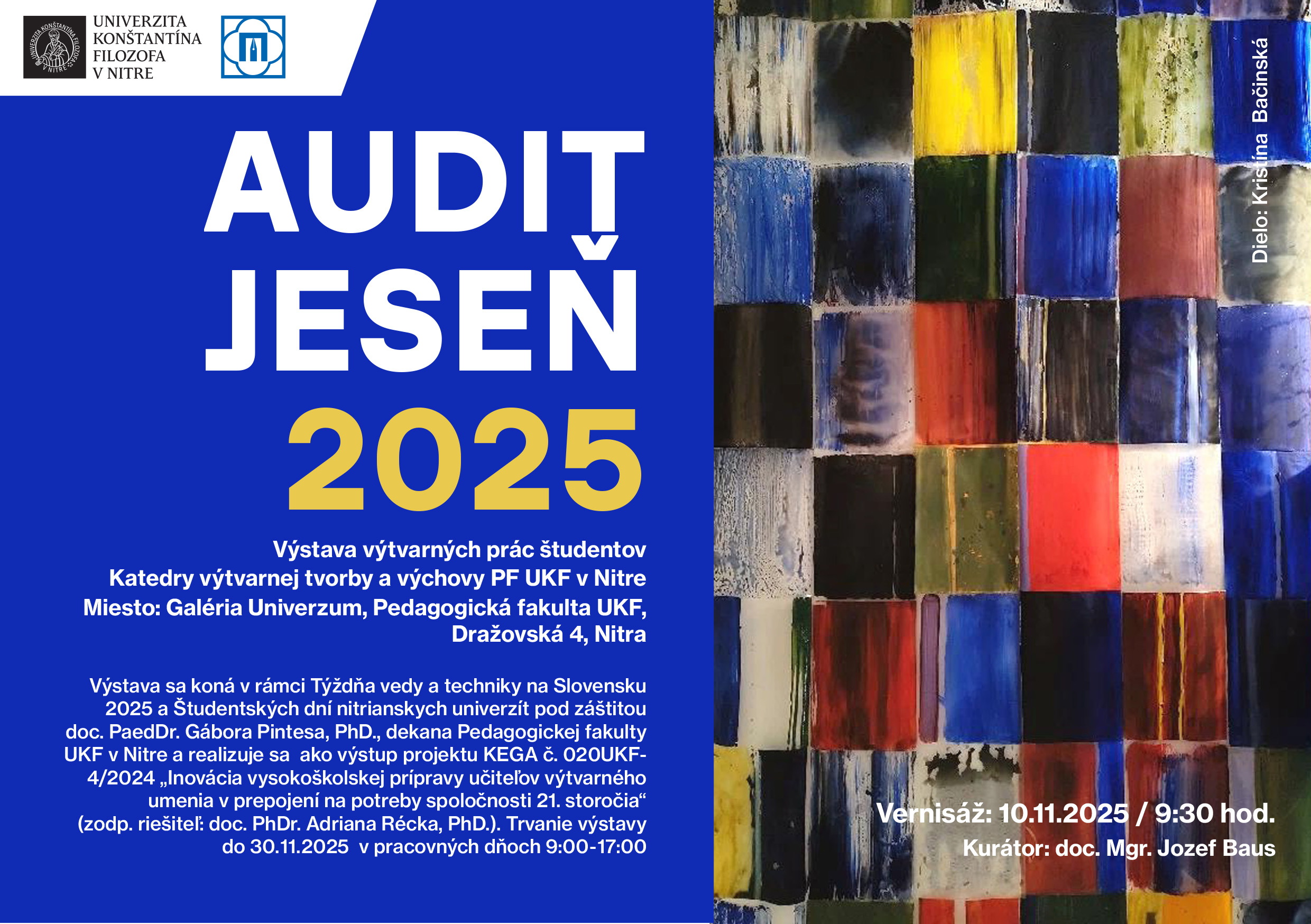 AUDIT jeseň 2025
