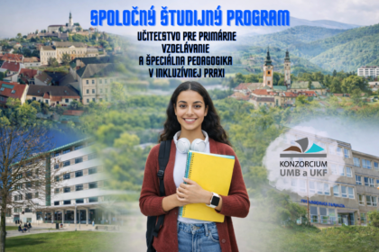UKF A UMB spúšťajú nový študijný program zameraný na inkluzívne primárne vzdelávanie