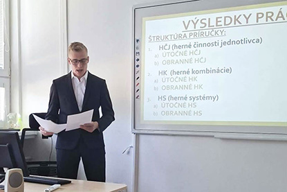 Študentská vedecká konferencia vo Vedách o športe na Katedre telesnej výchovy a športu