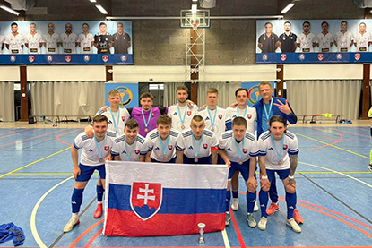 Medzinárodný úspech futsalového tímu UKF
